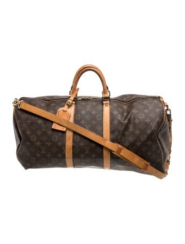 LV Monogram Keepall Bandouliere 55