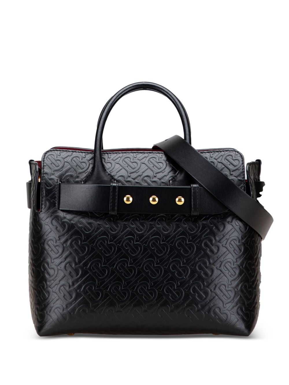 2018-2025 Small TB Monogram Embossed Leather Belt Bag satchel