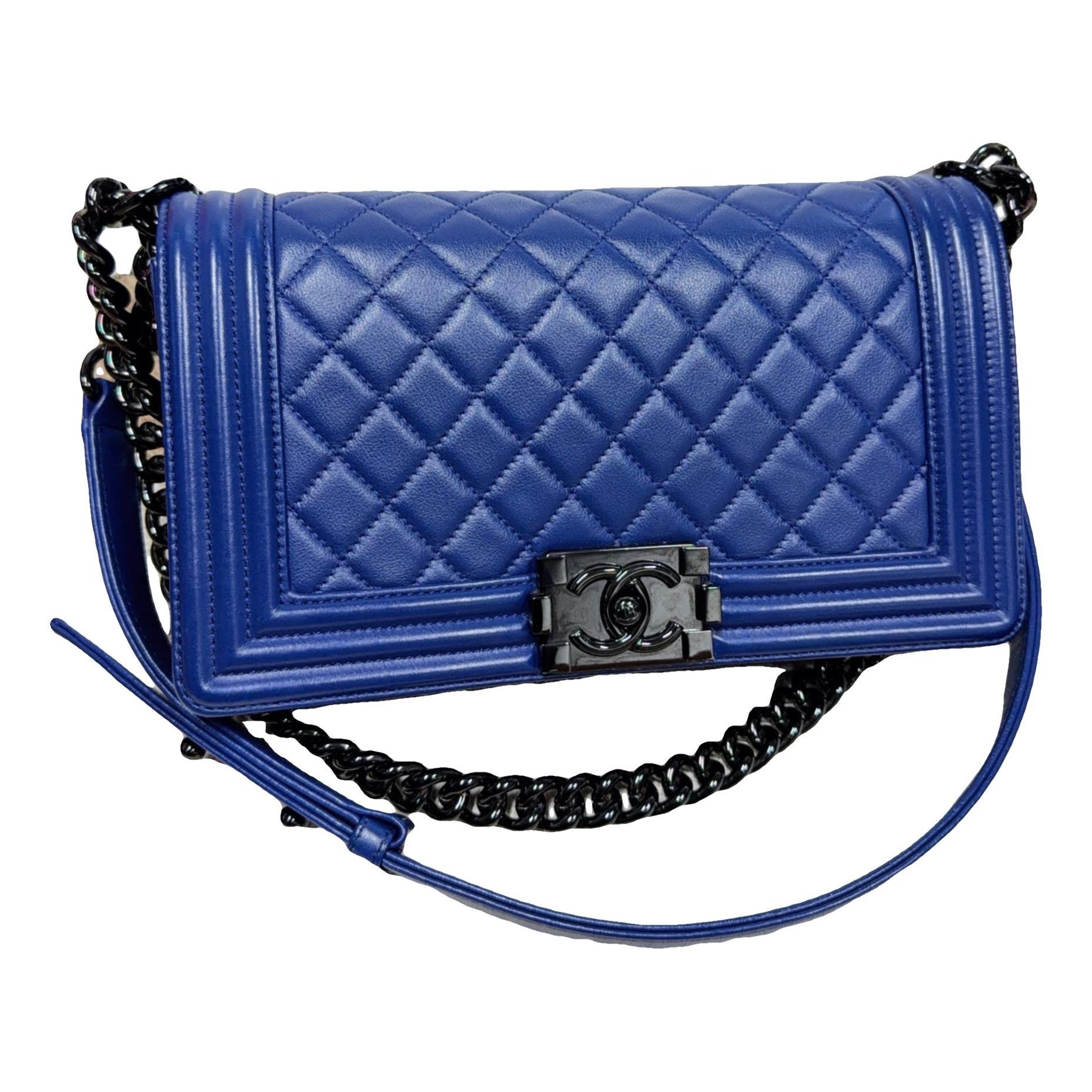 Boy leather crossbody bag