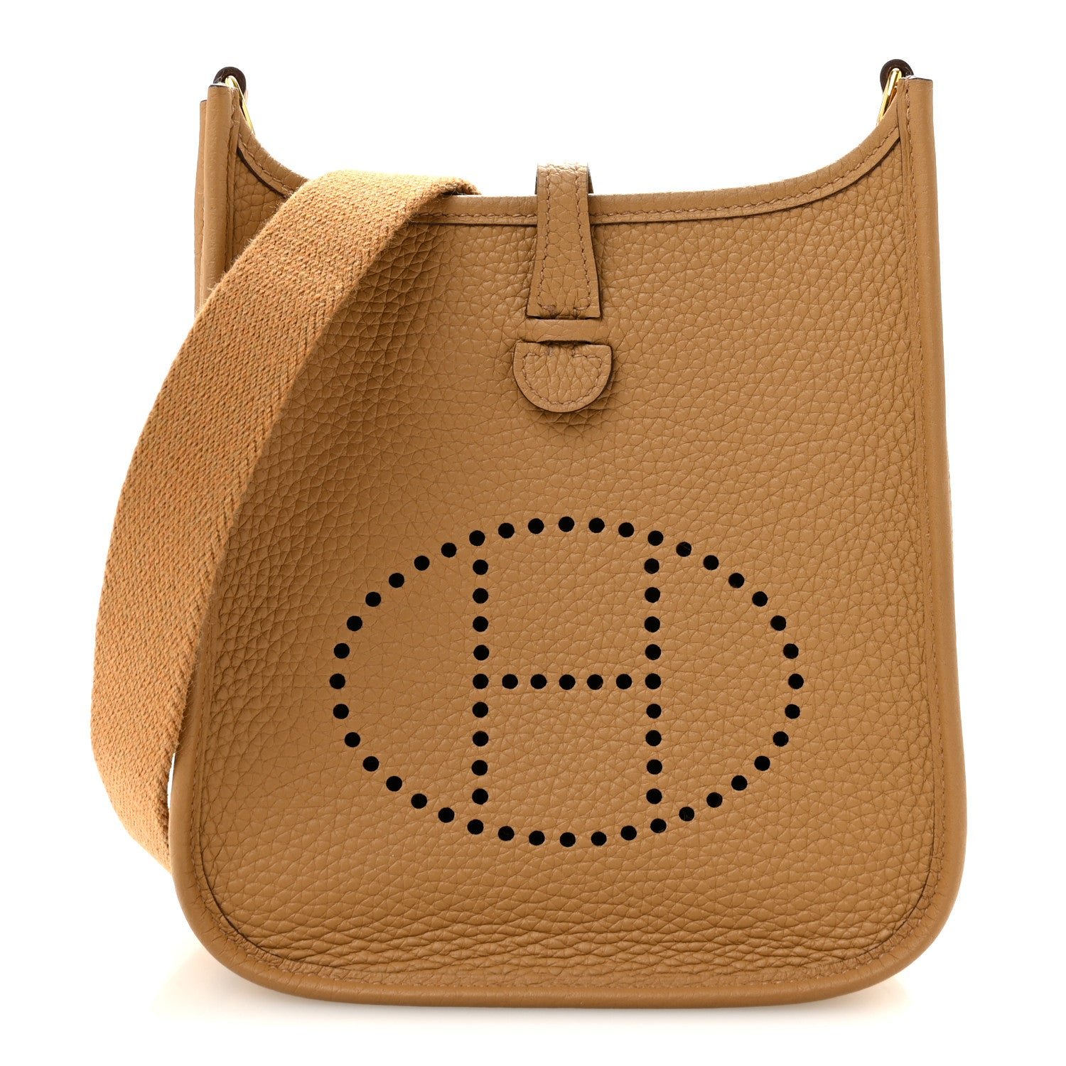 Hermes Taurillon Clemence Evelyne TPM Biscuit