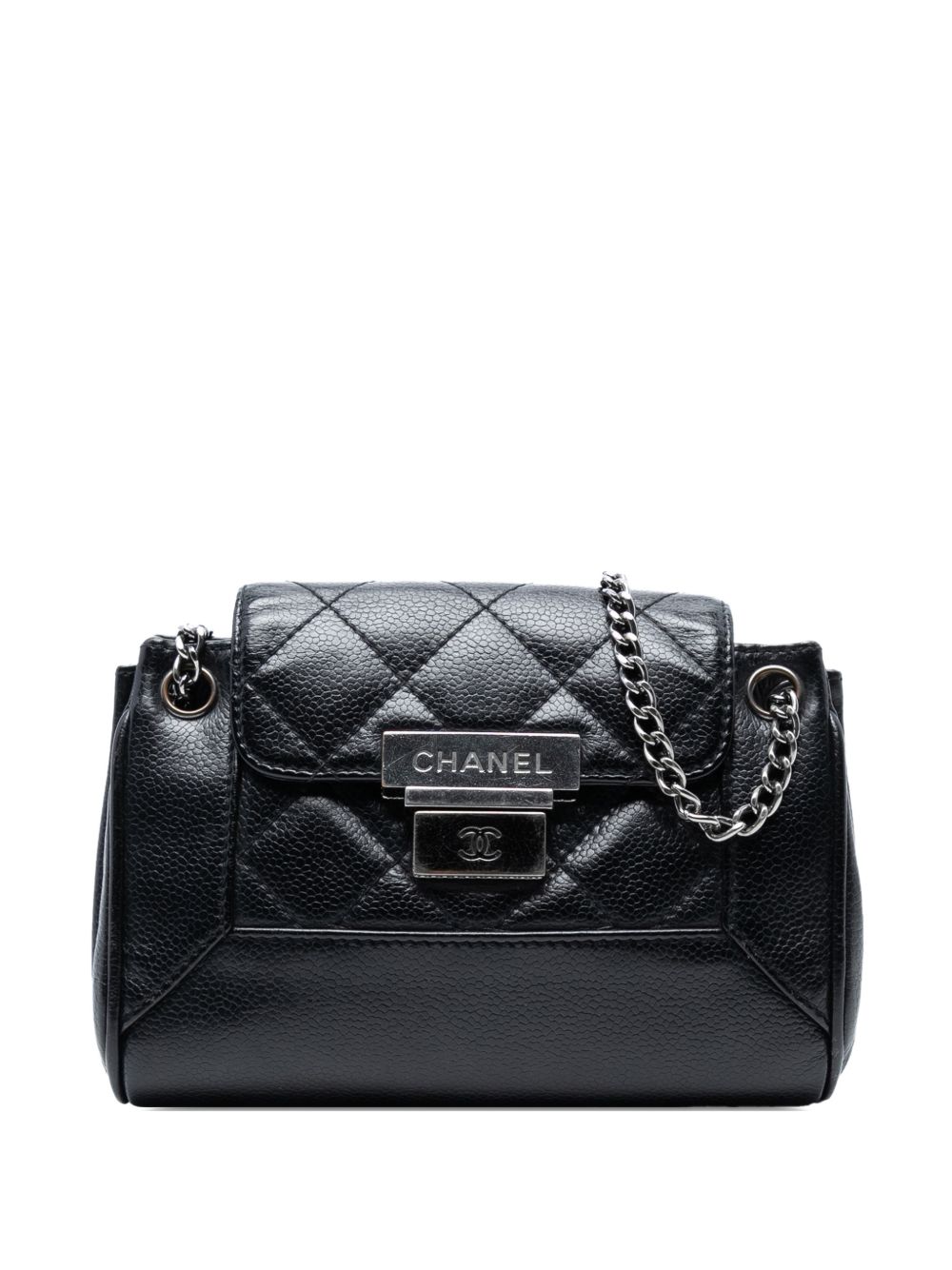 2003-2004 Mini Quilted Caviar Accordion Flap shoulder bag