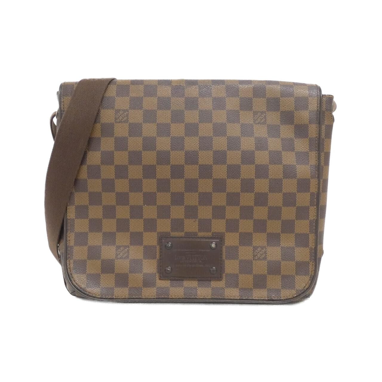 Louis Vuitton Damier Brooklyn MM N51211 Shoulder Bag