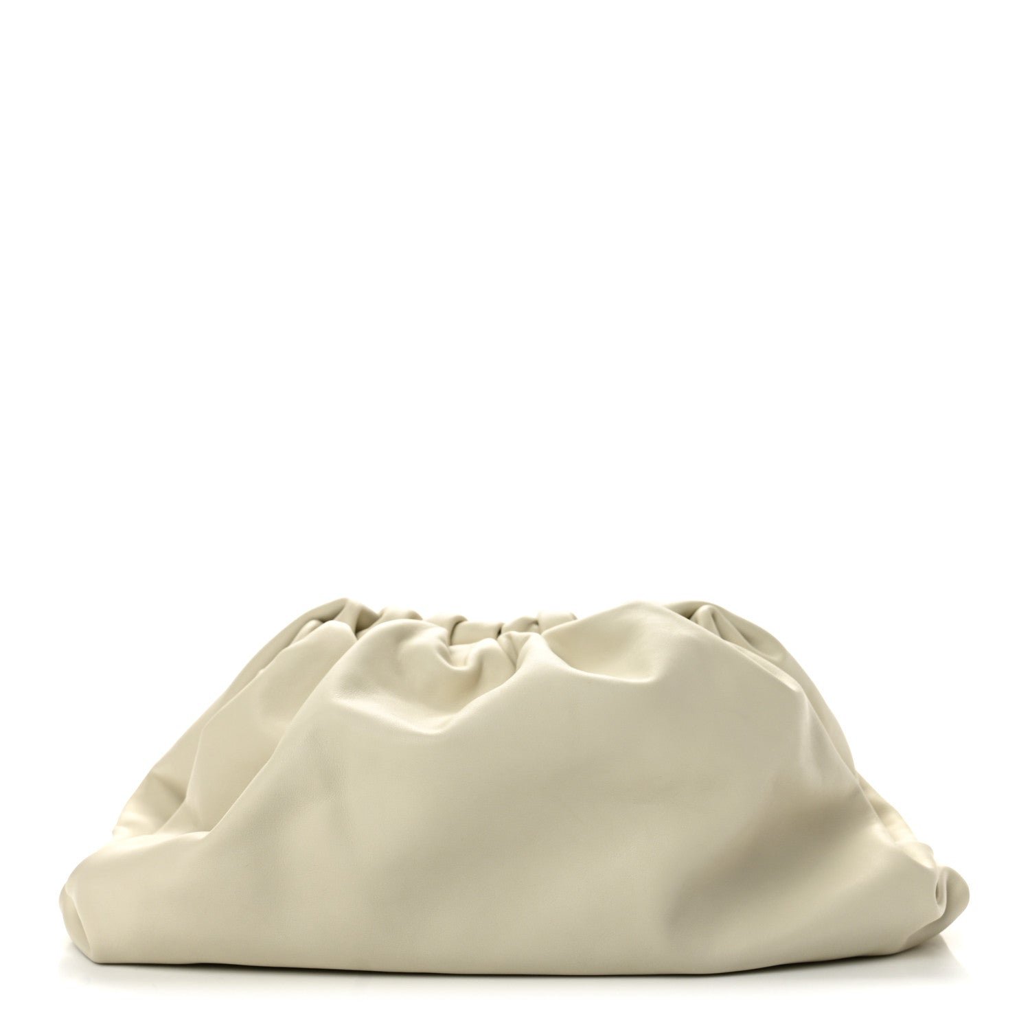 Bottega Veneta Smooth Butter Calf The Pouch Oversized Clutch Plaster