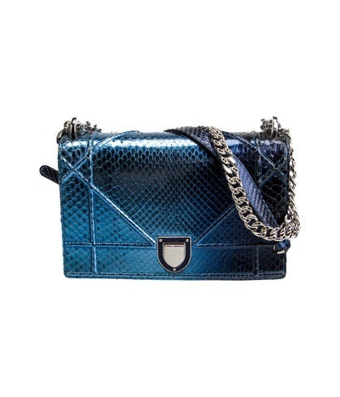 Dior Dior Python Shoulder Bag