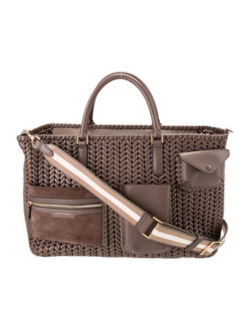 Leather Top Handle Bag