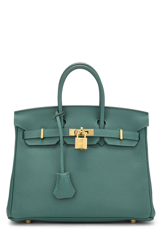 Hermès Malachite Togo Birkin 25