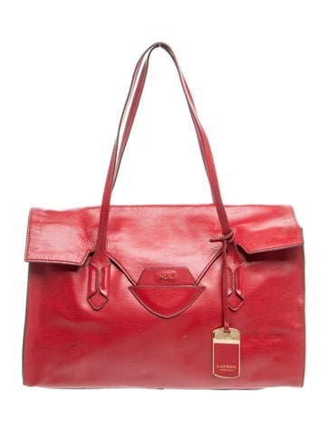 Leather Top Handle Bag
