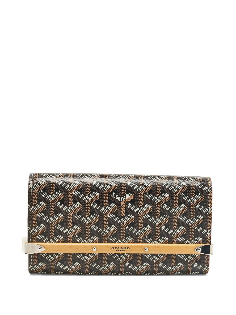 Goyard mini Monte Carlo clutch bag