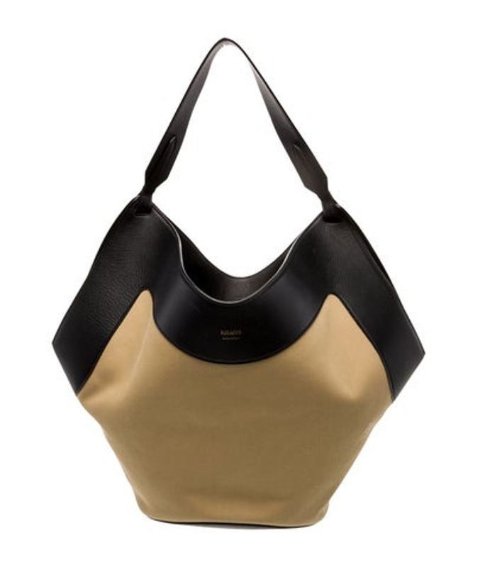 Khaite Canvas Lotus Tote