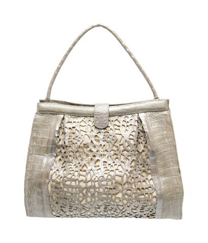 Nancy Gonzalez Gonzalez Crocodile Shoulder Bag