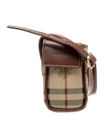 Burberry Haymarket Check Belt Bag