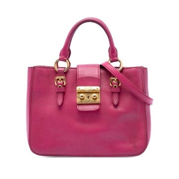Goatskin Madras Satchel