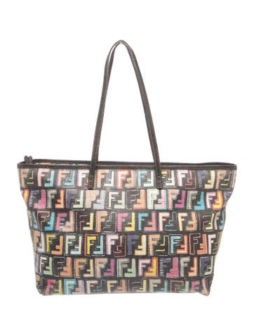 Fendi Zucca FF Roll Tote