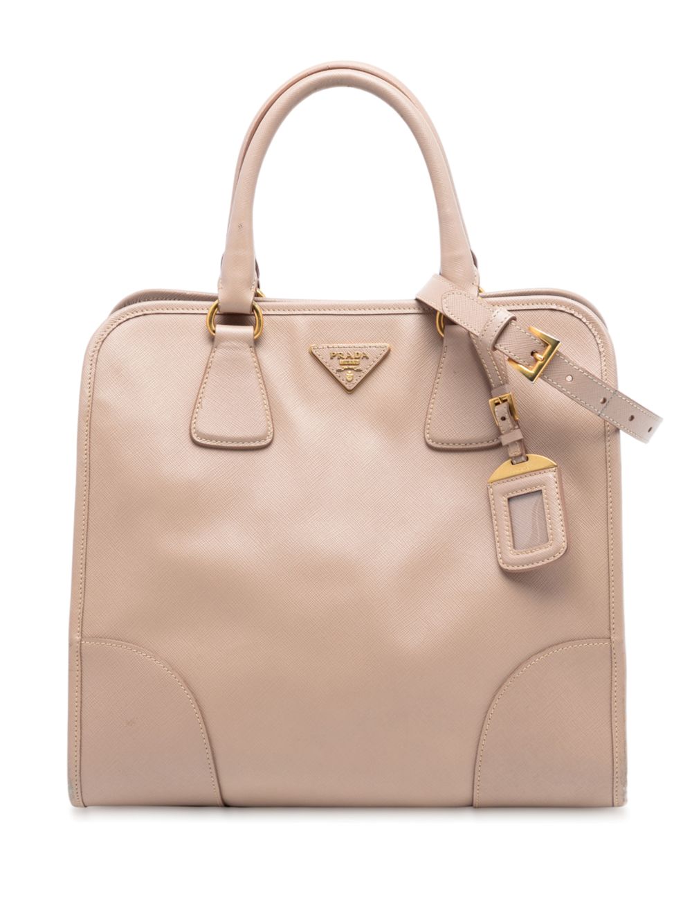 Prada 2000-2025 Saffiano Lux Shopping Tote satchel