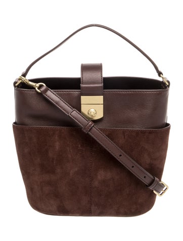 Suede Crossbody Bag