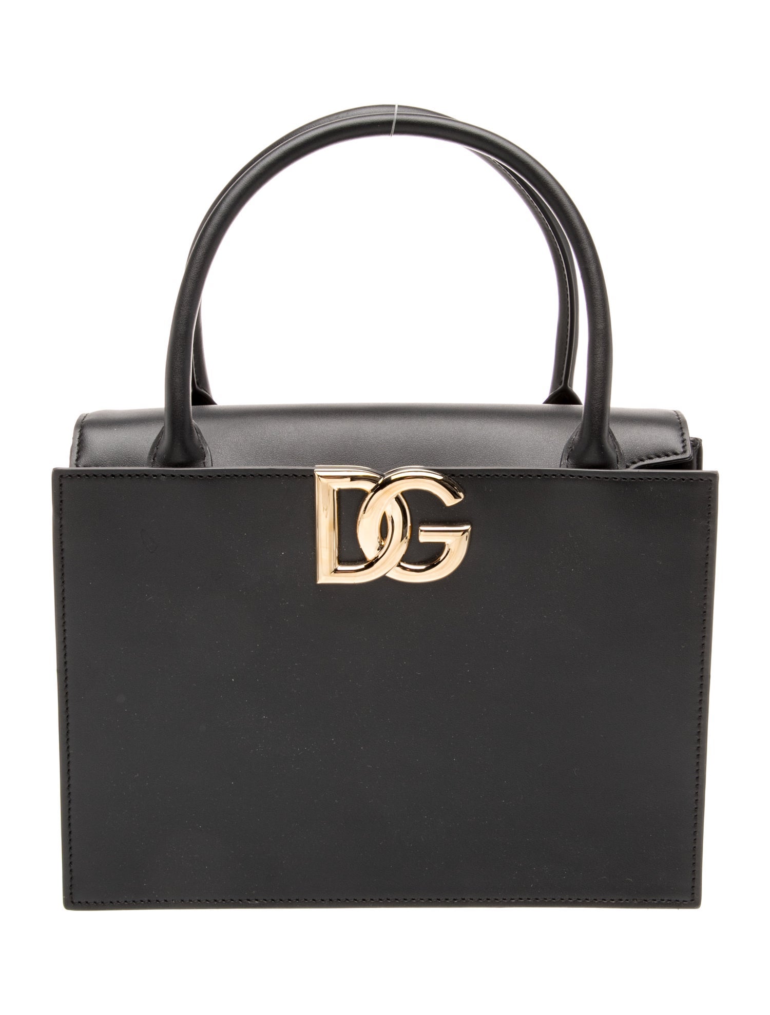 Leather Top Handle Bag