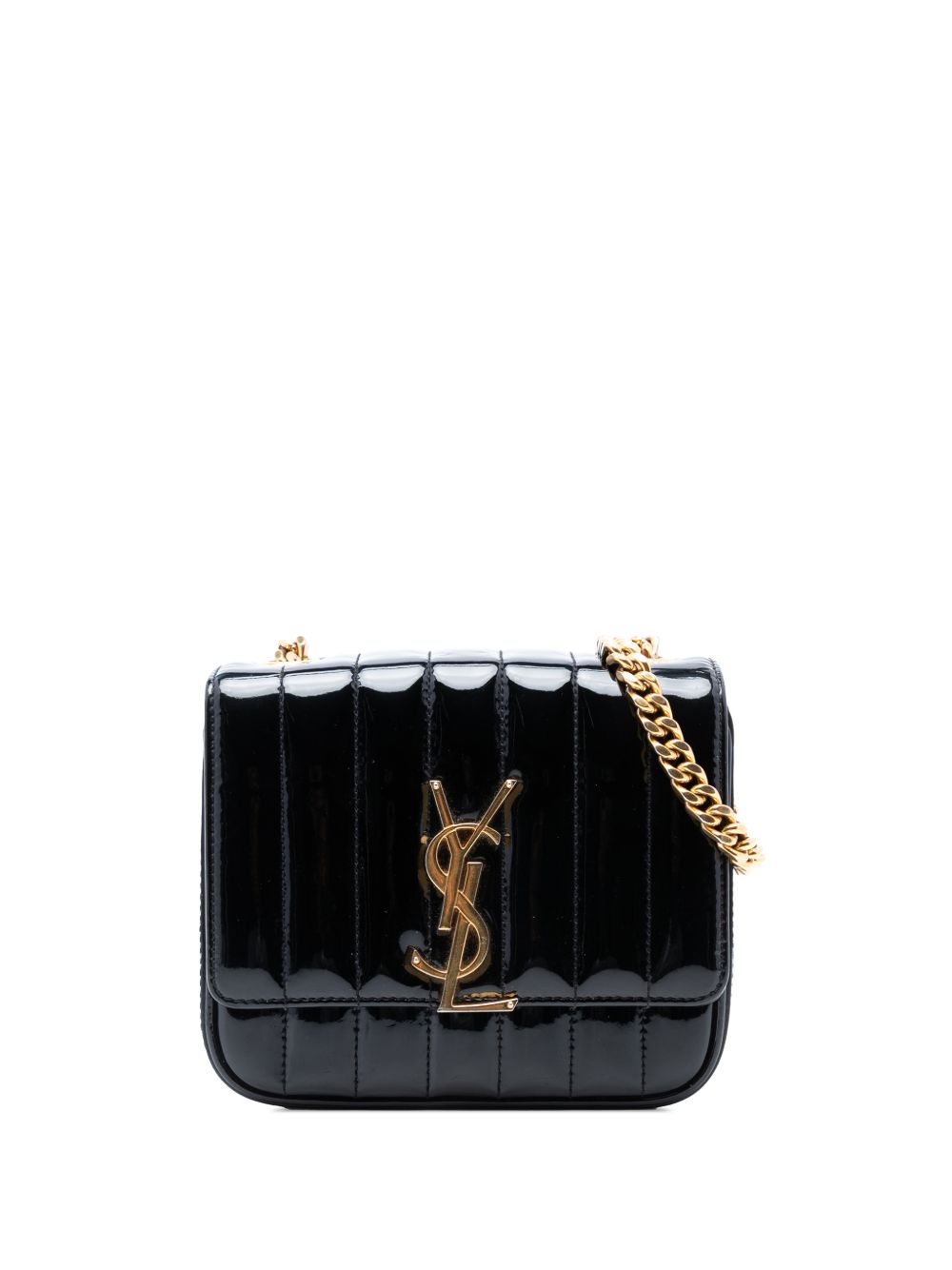 2018 Small Patent Monogram Vicky Chain Bag crossbody bag