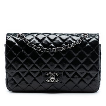 Patent Leather Classic Double Flap Medium