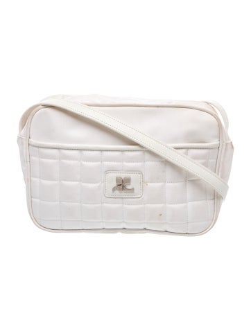 Courreges Leather Shoulder Bag