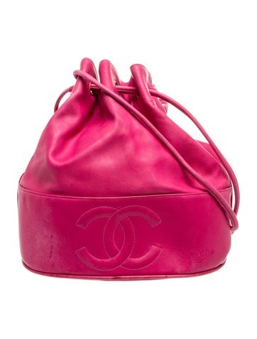 CC Drawstring Bucket Bag