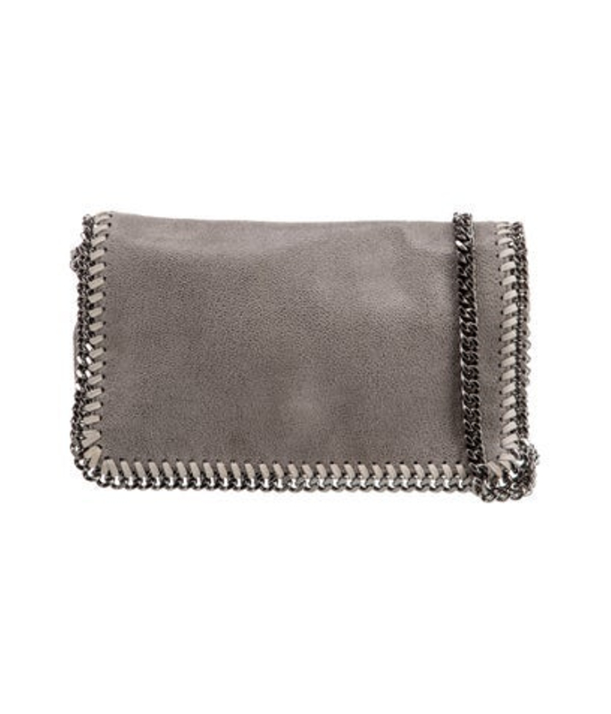 Stella McCartney Mccartney Vegetarian Suede Clutch