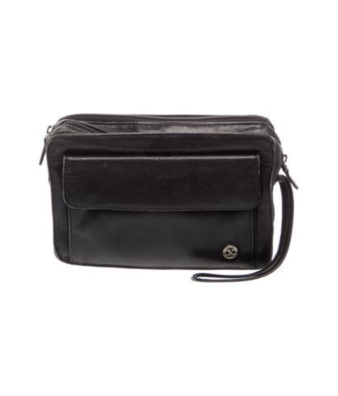 Valentino Leather Messenger Bag