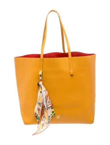 Carolina Herrera Leather Tote