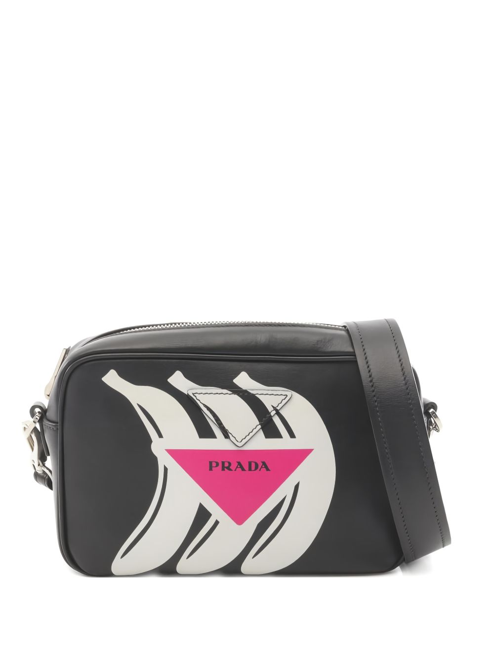 2010s banana logo shoulder bag