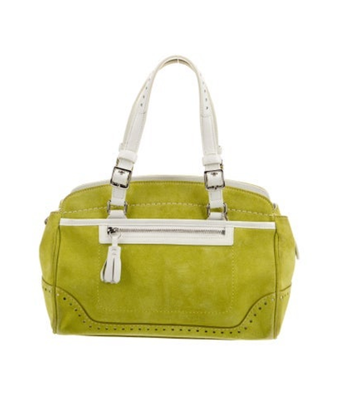 Coach Leather Top Handle Bag