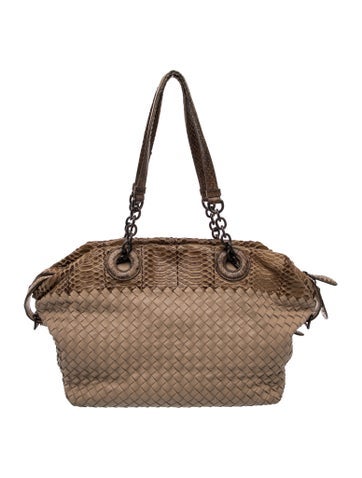 Intrecciato Chain Tote