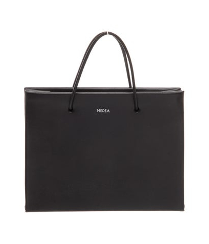 Medea Leather Top Handle Bag