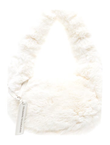 Brandon Blackwood Fur Shoulder Bag