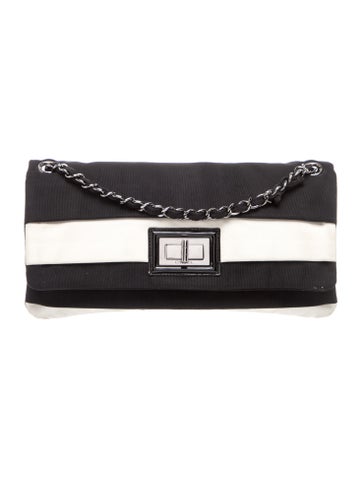 Striped Reissue Flap Bag