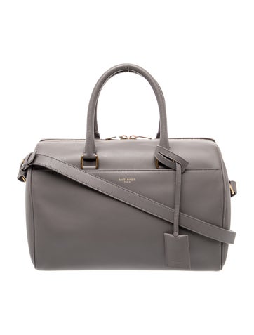 Leather Top Handle Bag