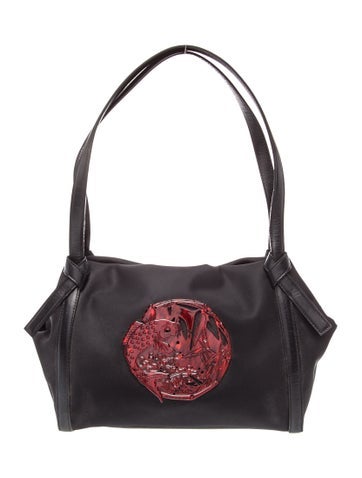 Kenzo Leather Top Handle Bag