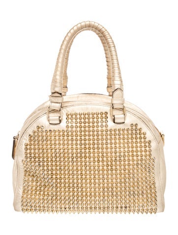 Christian Louboutin Spike Top Handle Bag