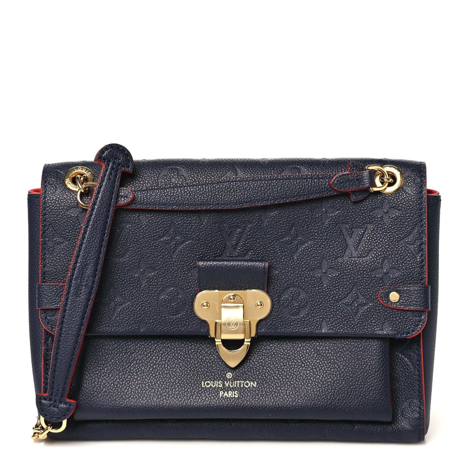 Louis Vuitton Louis Vuitton Empreinte Vavin PM Marine Rouge