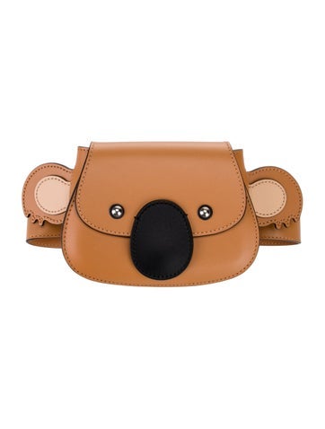 Gucci Kids' Leather Koala Belt Bag