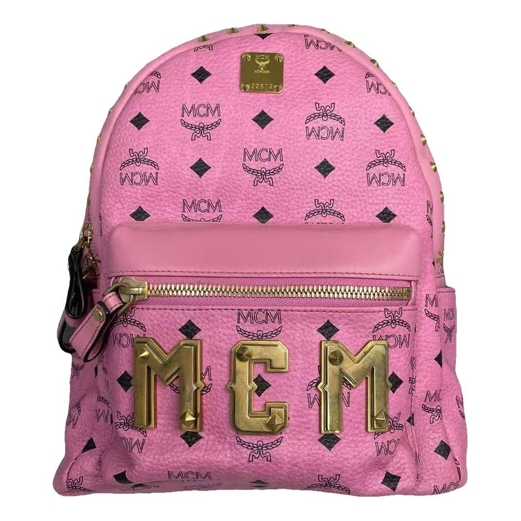 MCM Stark leather handbag