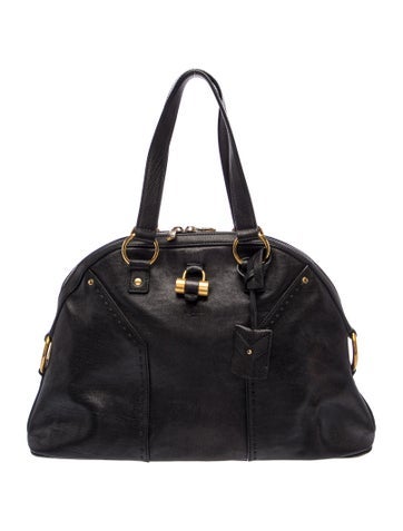 Leather Saint Laurent Muse Large