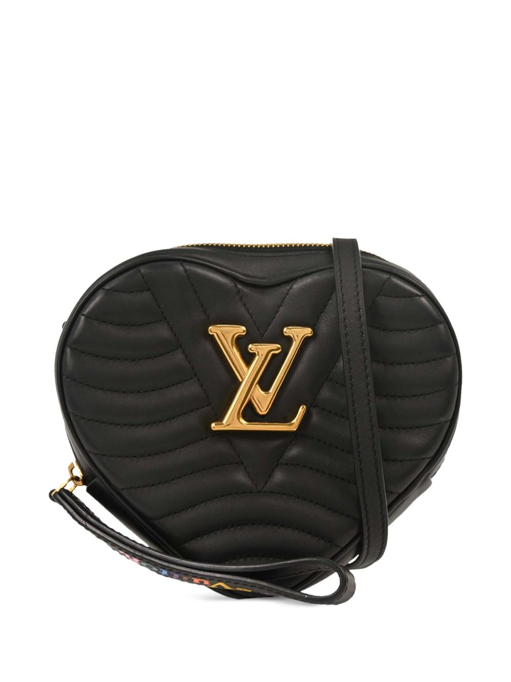 2018 heart leather cross body bag