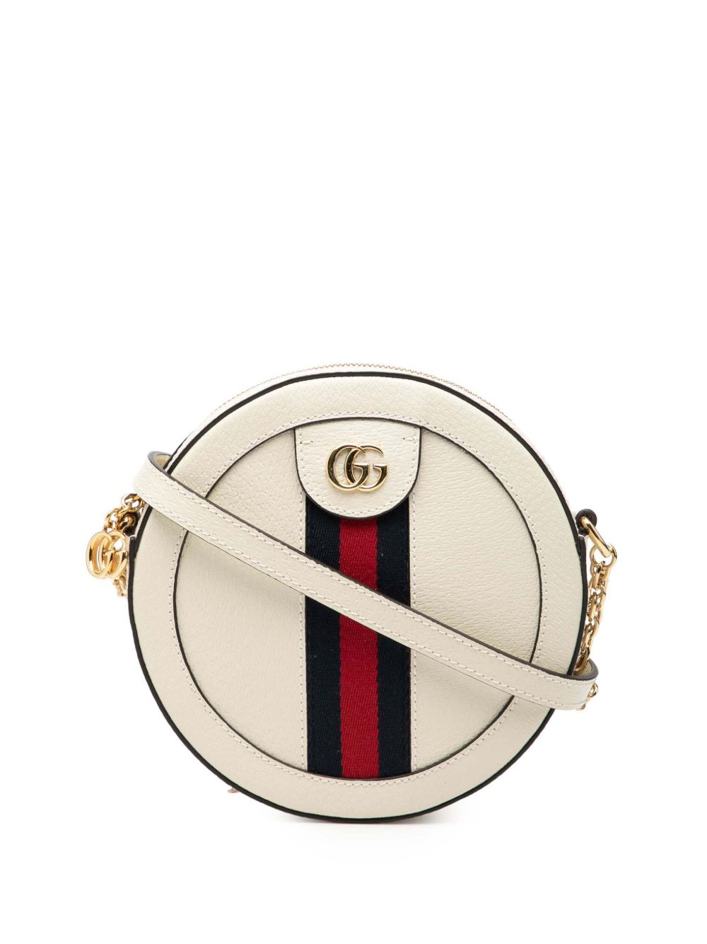2016-2026 Mini Leather Ophidia Round crossbody bag