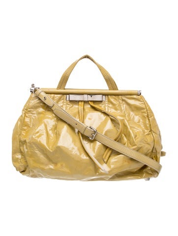 Patent Leather enamel 2-way shoulder bag