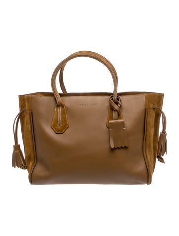 Leather Top Handle Bag