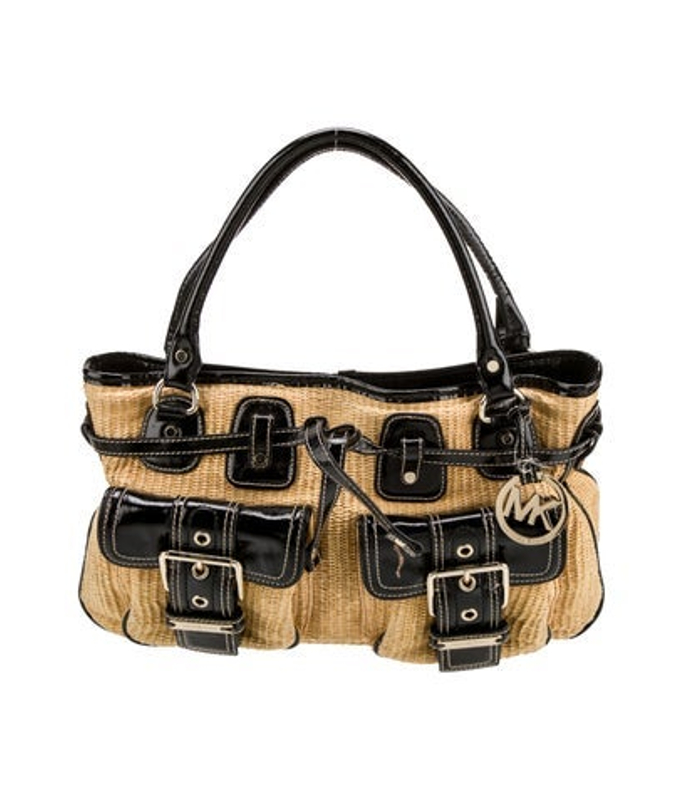 Michael Kors Kors Straw Shoulder Bag