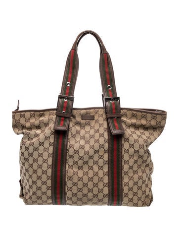 GG Canvas Tote Vintage