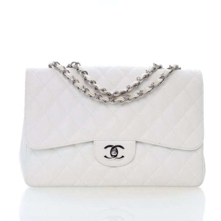 Chanel Jumbo Caviar Classic Single Flap Bag