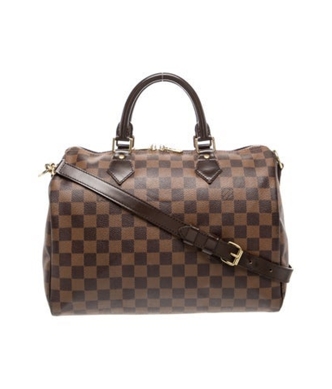 Louis Vuitton Vuitton Damier Ebene Speedy Bandouliere 30