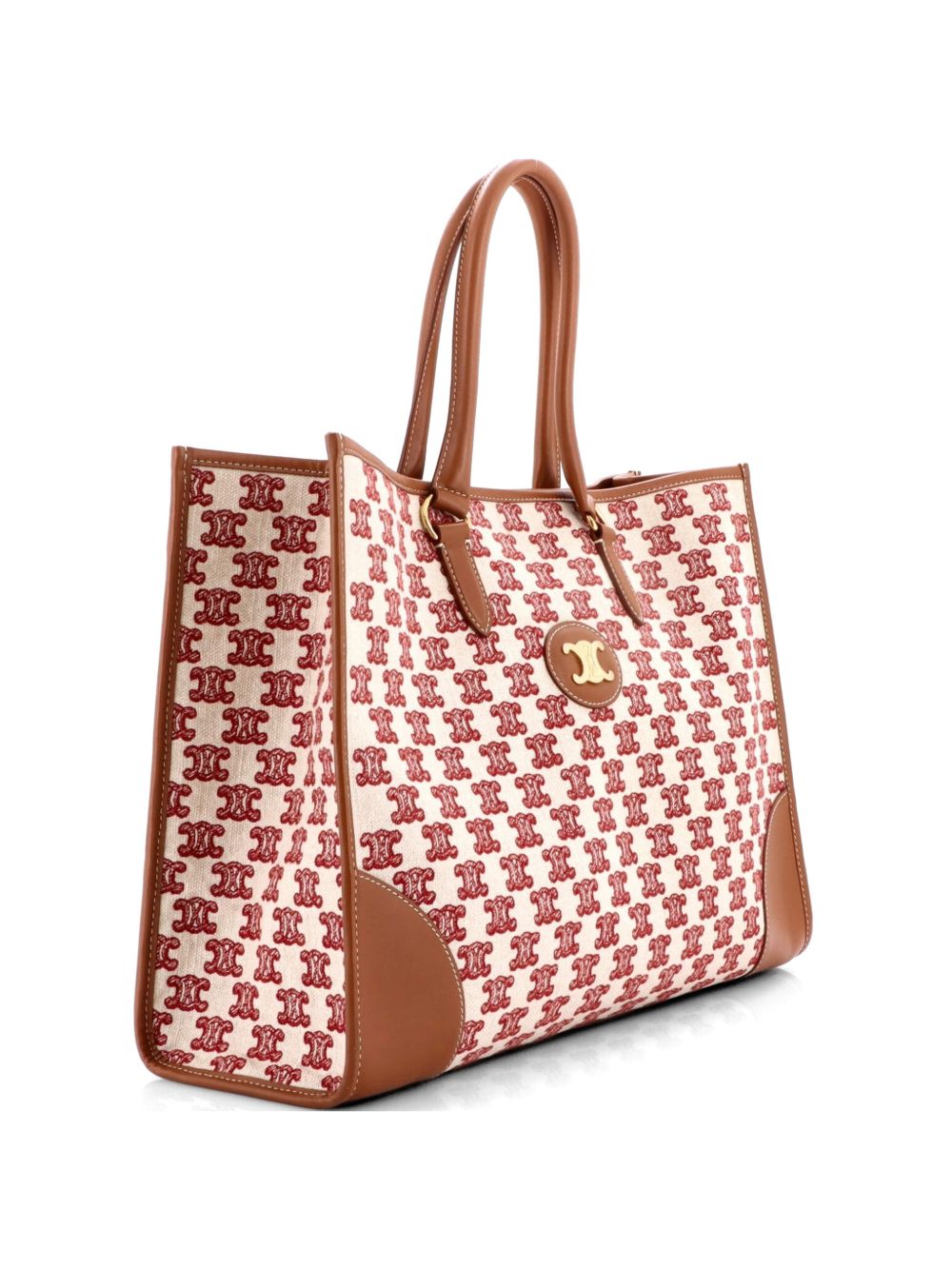 Horizontal Cabas Triomphe Canvas tote bag