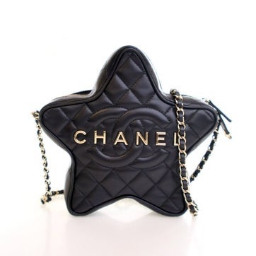 Lambskin Walk Of Fame Star Crossbody Bag